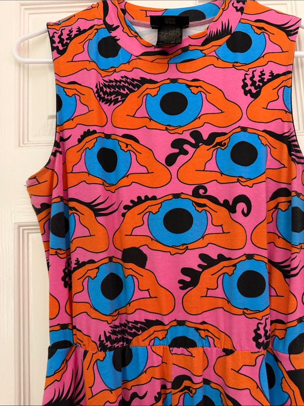 Nooworks Mock Neck Cotton Midi Dress - Picture 3 of 4